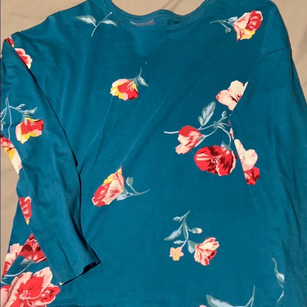 Girls long sleeve shirt size 10-12